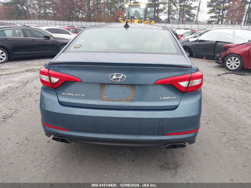 VIN 5NPE34AF0GH426579 2016 Hyundai Sonata, Limited no.16