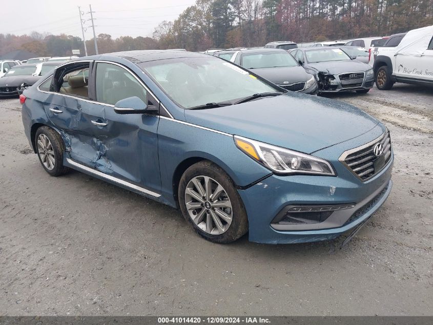 2016 HYUNDAI SONATA LIMITED - 5NPE34AF0GH426579