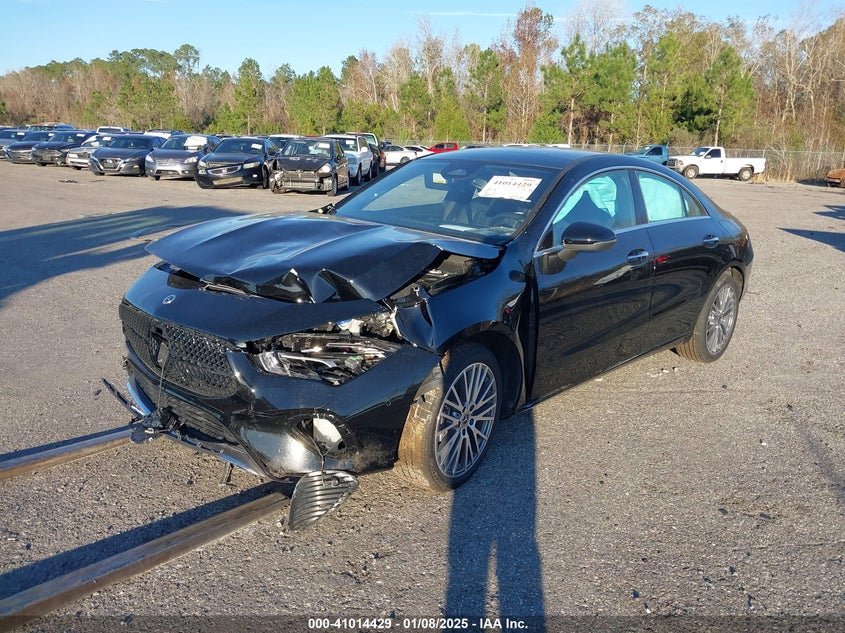Vin: w1k5j4gb7sn516532, lot: 41504324, mercedes-benz cla 250 coupe 20252
