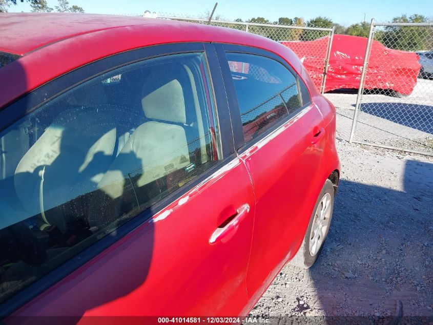 2013 Kia Rio Lx VIN: KNADM5A37D6099847 Lot: 41014581