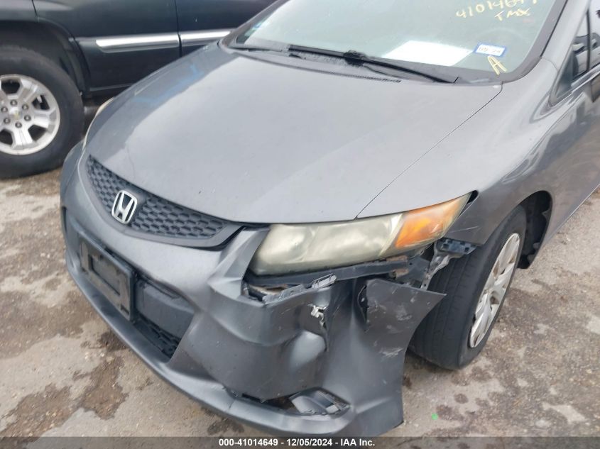 2012 Honda Civic Lx VIN: 2HGFG3B50CH517459 Lot: 41014649