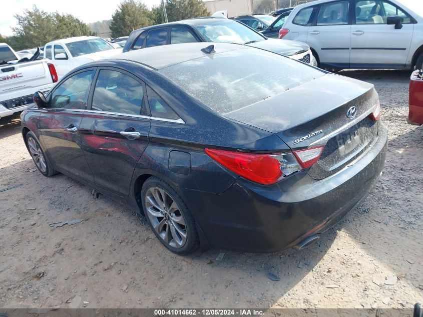 VIN 5NPEC4AC0DH599407 2013 Hyundai Sonata, SE no.3