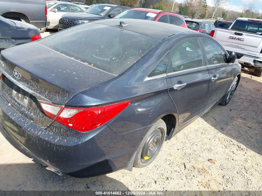 VIN 5NPEC4AC0DH599407 2013 Hyundai Sonata, SE no.4