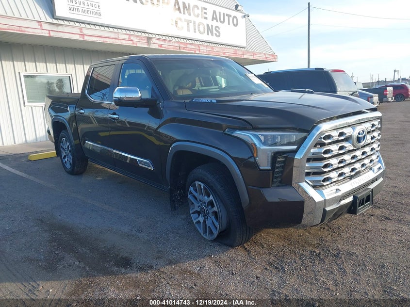 Vin: 5tfmc5db2rx078107, lot: 41504647, toyota tundra hybrid 1794 edition 2024 img_1