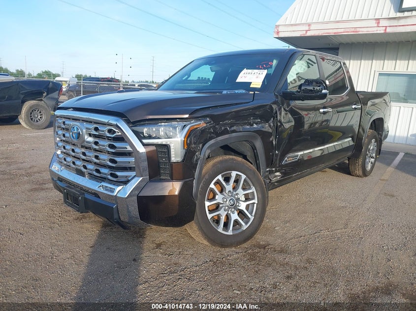 Vin: 5tfmc5db2rx078107, lot: 41504647, toyota tundra hybrid 1794 edition 20242