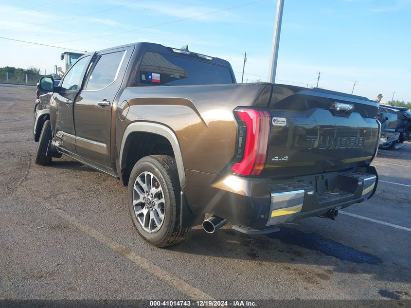 Vin: 5tfmc5db2rx078107, lot: 41504647, toyota tundra hybrid 1794 edition 20243