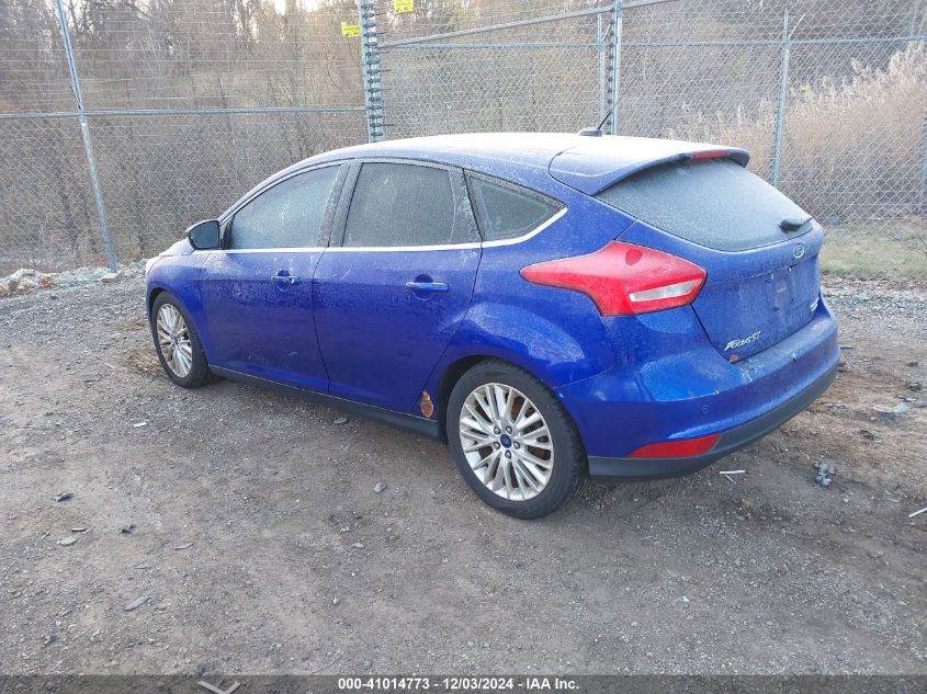 VIN 1FADP3N29FL239939 2015 Ford Focus, Titanium no.3