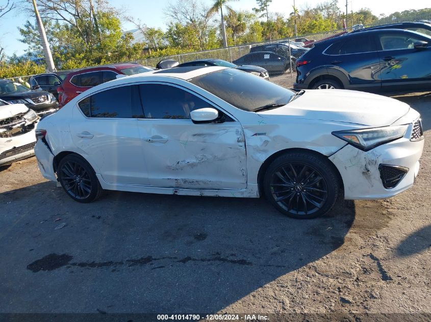 2019 Acura Ilx Premium A-Spec Packages/Technology A-Spec Packages VIN: 19UDE2F86KA002846 Lot: 41014790