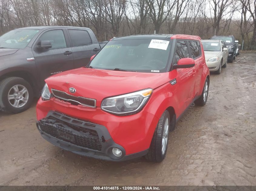 VIN KNDJP3A54F7757589 2015 KIA Soul, + no.2