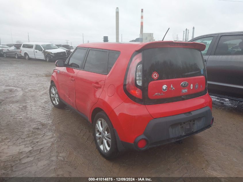 VIN KNDJP3A54F7757589 2015 KIA Soul, + no.3