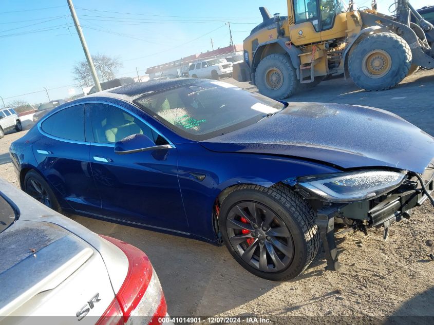 2020 Tesla Model S Performance Dual Motor All-Wheel Drive VIN: 5YJSA1E46LF378921 Lot: 41014901