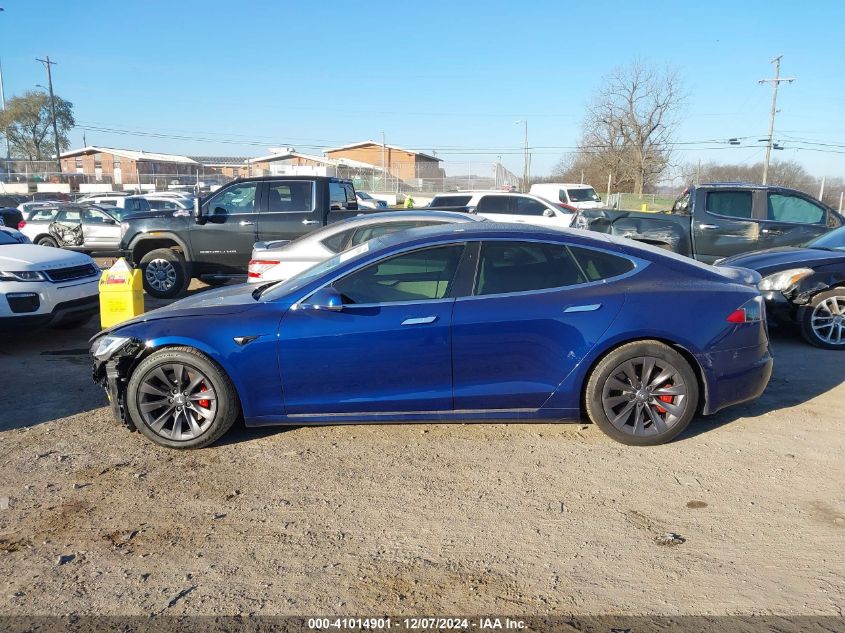 2020 Tesla Model S Performance Dual Motor All-Wheel Drive VIN: 5YJSA1E46LF378921 Lot: 41014901