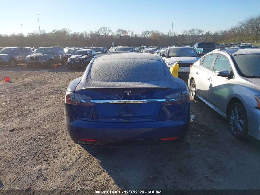 2020 Tesla Model S Performance Dual Motor All-Wheel Drive VIN: 5YJSA1E46LF378921 Lot: 41014901