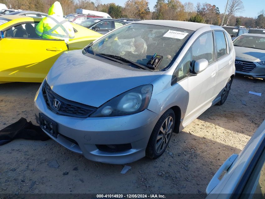 VIN JHMGE8H53DC059674 2013 HONDA FIT no.2