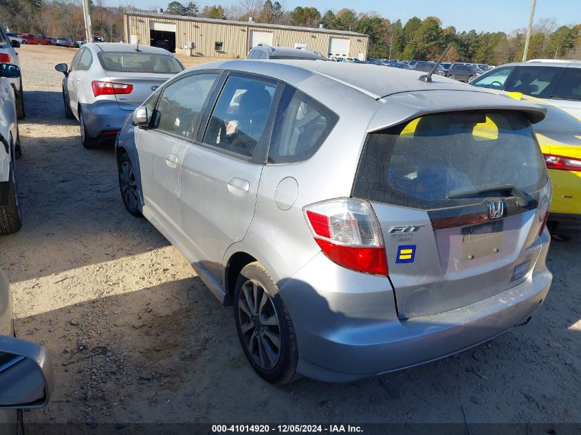 VIN JHMGE8H53DC059674 2013 HONDA FIT no.3