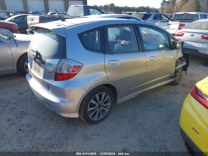 VIN JHMGE8H53DC059674 2013 HONDA FIT no.4