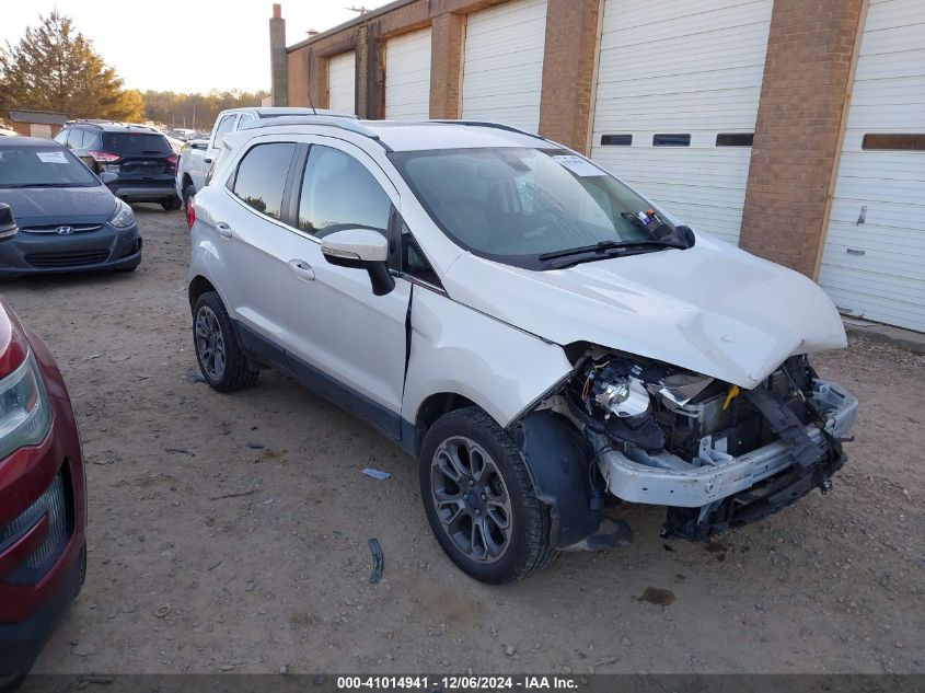 VIN MAJ6P1WL0JC173522 2018 Ford Ecosport, Titanium no.1