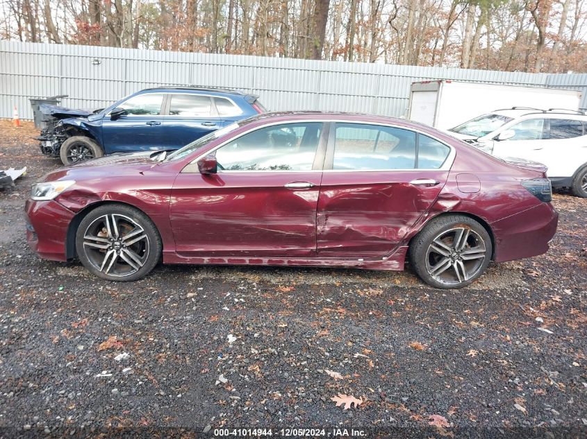 VIN 1HGCR2F58GA101696 2016 Honda Accord, Sport no.14