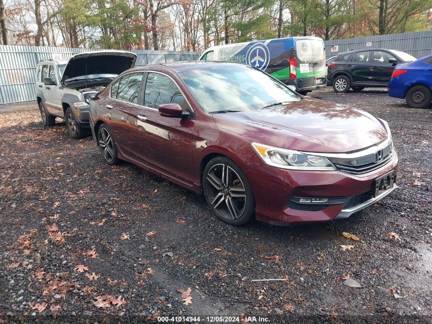 VIN 1HGCR2F58GA101696 2016 Honda Accord, Sport no.1