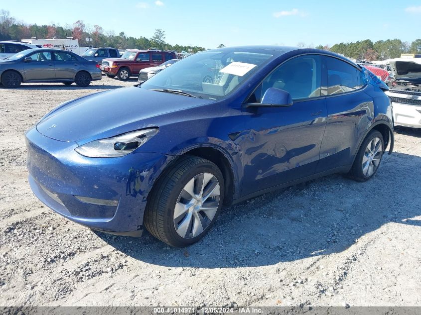 VIN 7SAYGDEE2RA225741 2024 TESLA MODEL Y no.2