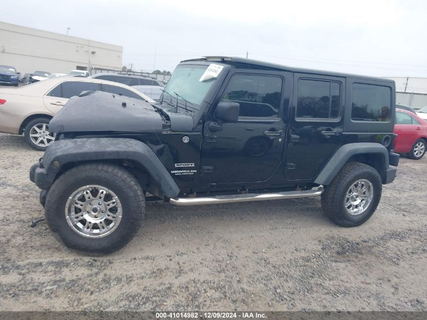 VIN 1C4BJWDG5EL292444 2014 JEEP WRANGLER UNLIMITED no.14