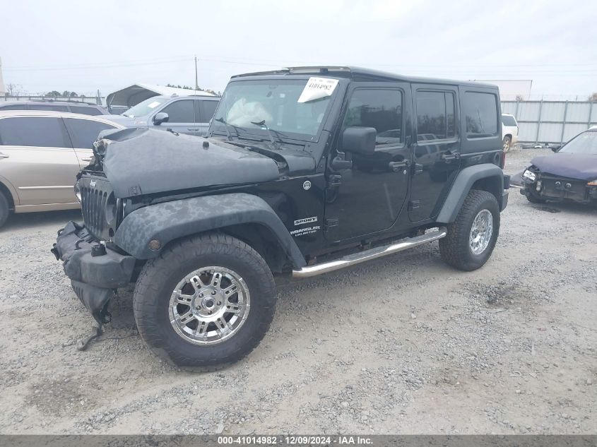 VIN 1C4BJWDG5EL292444 2014 JEEP WRANGLER UNLIMITED no.2