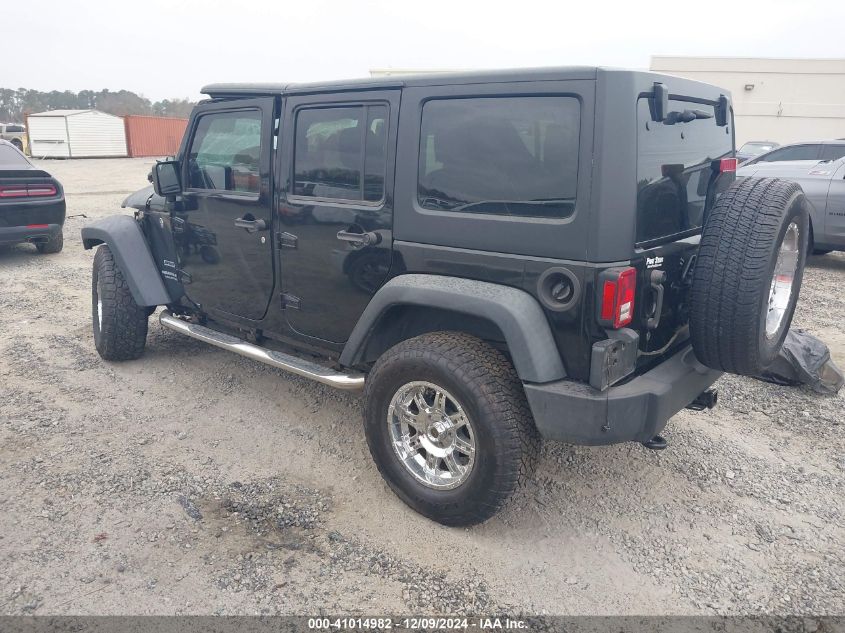 VIN 1C4BJWDG5EL292444 2014 JEEP WRANGLER UNLIMITED no.3