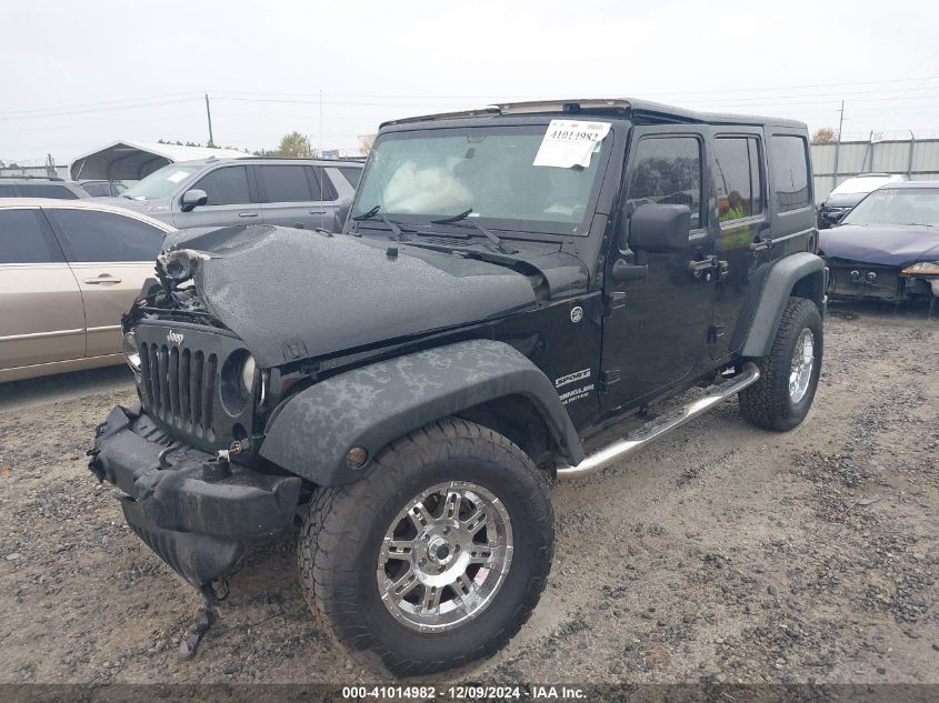 VIN 1C4BJWDG5EL292444 2014 JEEP WRANGLER UNLIMITED no.6