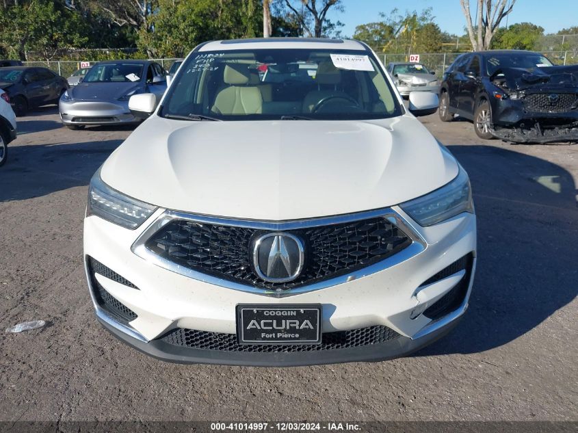 VIN 5J8TC2H32KL012667 2019 ACURA RDX no.12