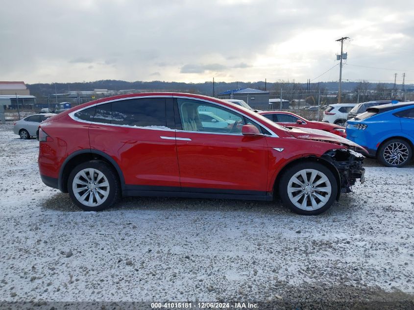 2016 Tesla Model X 60D/70D/75D/90D/P100D VIN: 5YJXCBE28GF016454 Lot: 41015181