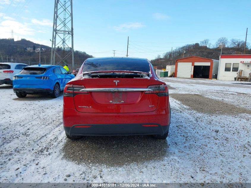 2016 Tesla Model X 60D/70D/75D/90D/P100D VIN: 5YJXCBE28GF016454 Lot: 41015181