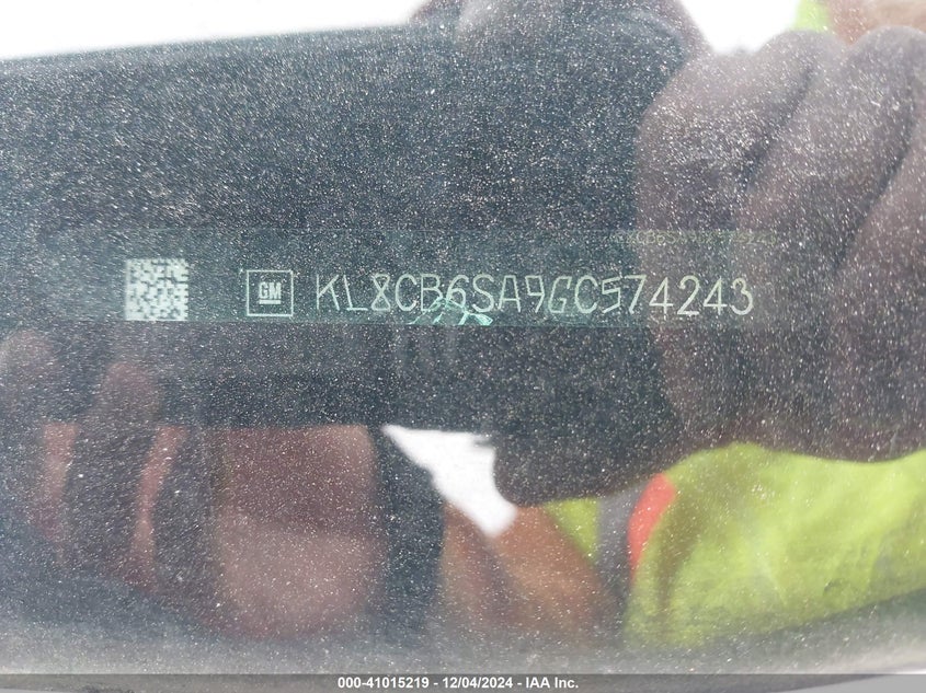 2016 CHEVROLET SPARK LS CVT - KL8CB6SA9GC574243