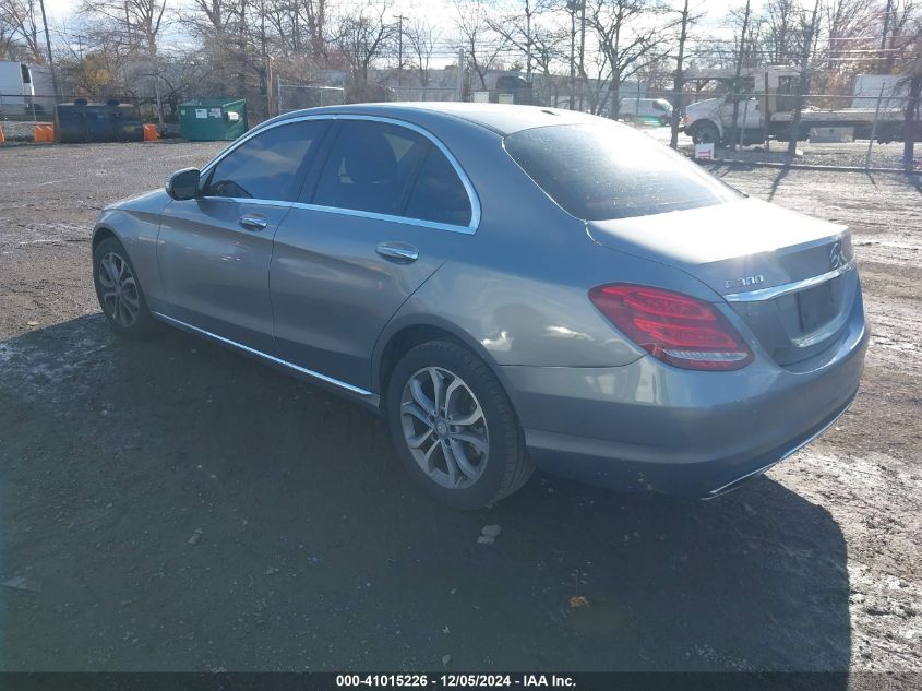 VIN 55SWF4KB7GU134612 2016 Mercedes-Benz C 300, 4Ma... no.3