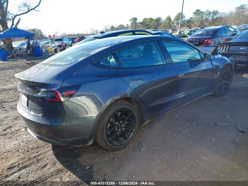 VIN 5YJ3E1EB6MF978833 2021 TESLA MODEL 3 no.4