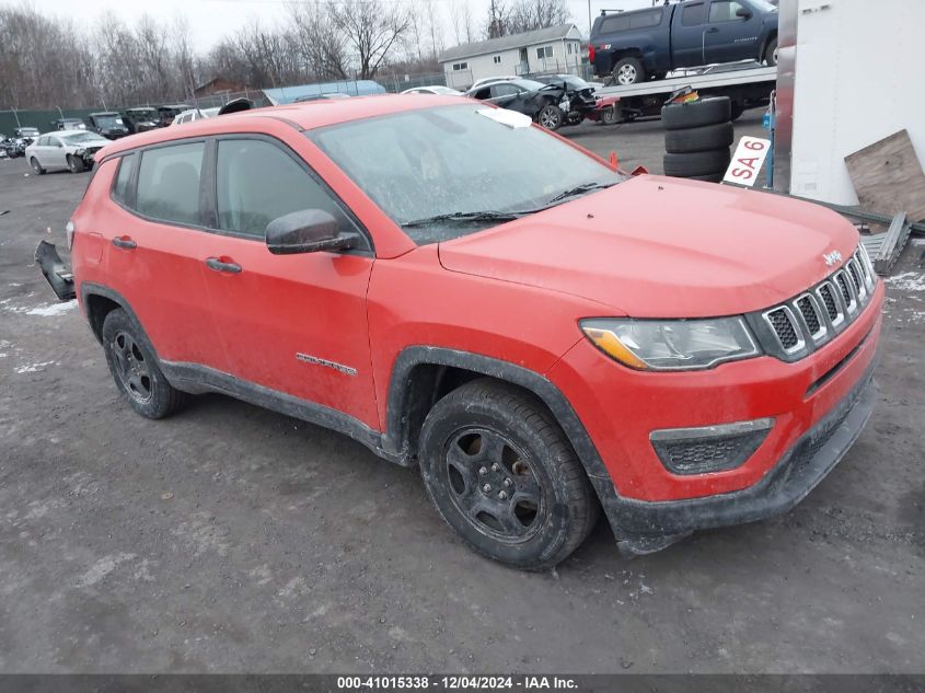 VIN 3C4NJCAB5KT809617 2019 JEEP COMPASS no.1