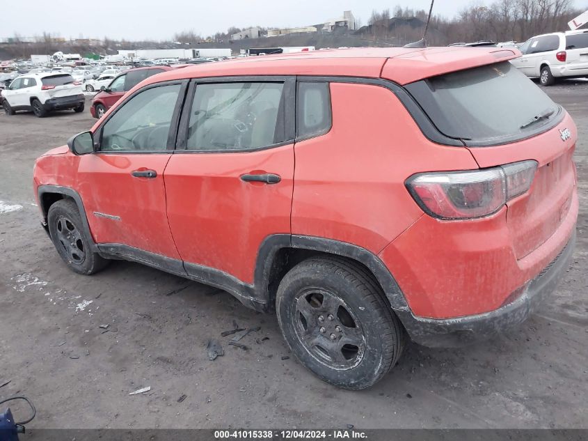 VIN 3C4NJCAB5KT809617 2019 JEEP COMPASS no.3