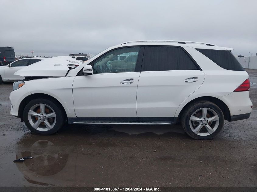 2016 Mercedes-Benz Gle 350 4Matic VIN: 4JGDA5HB4GA736912 Lot: 41015367