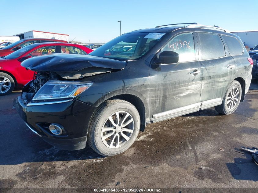 VIN 5N1AR2MM6DC671157 2013 NISSAN PATHFINDER no.2