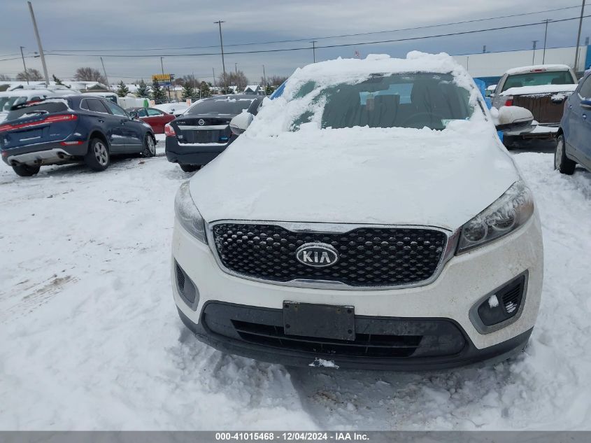 2016 Kia Sorento 2.4L Lx VIN: 5XYPGDA35GG070558 Lot: 41015468