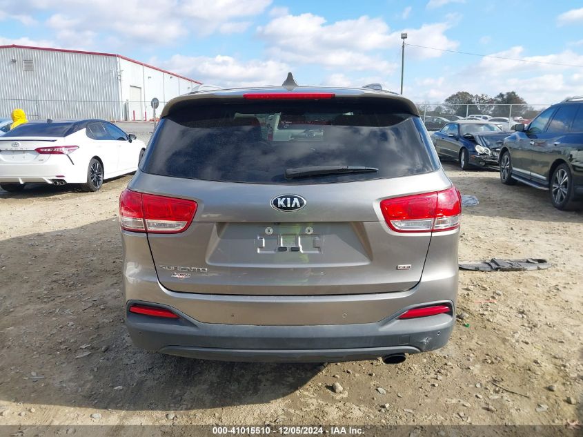 2017 KIA SORENTO 2.4L LX - 5XYPG4A38HG195524