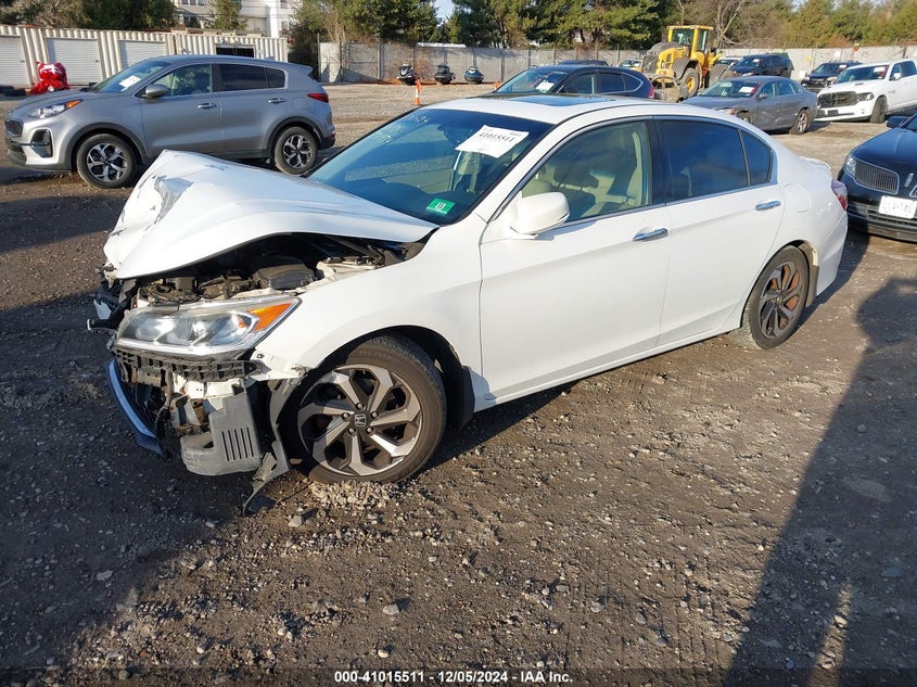 2016 HONDA ACCORD VIN: 1HGCR3F89GA000487