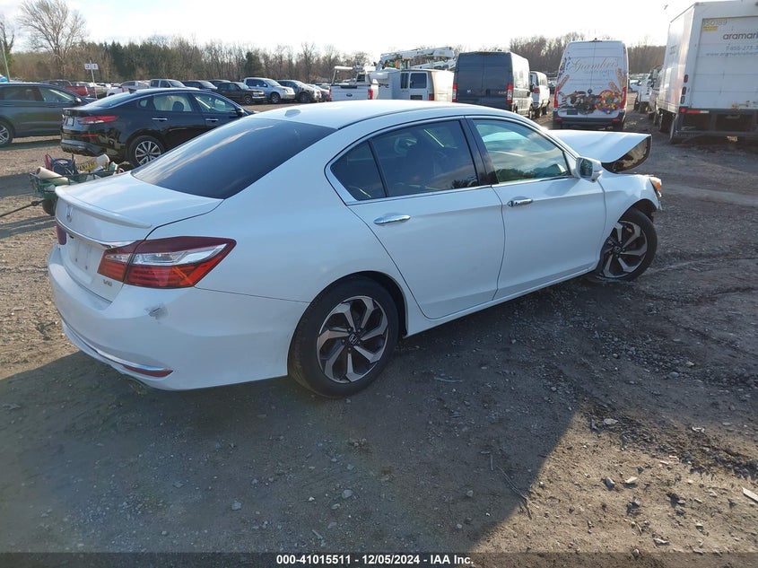 2016 HONDA ACCORD VIN: 1HGCR3F89GA000487