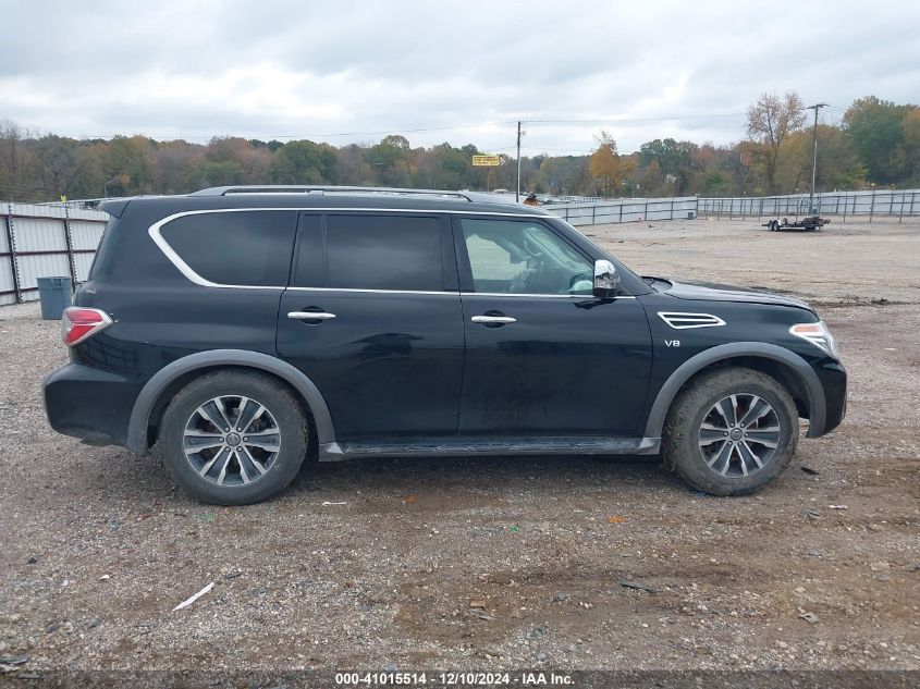 2020 Nissan Armada Sl 2Wd VIN: JN8AY2ND3LX016455 Lot: 41015514