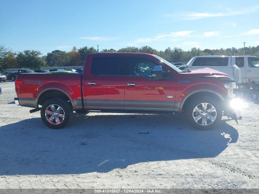 2019 FORD F-150 KING RANCH - 1FTEW1E4XKFB77239