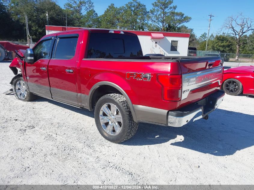 VIN 1FTEW1E4XKFB77239 2019 Ford F-150, King Ranch no.3