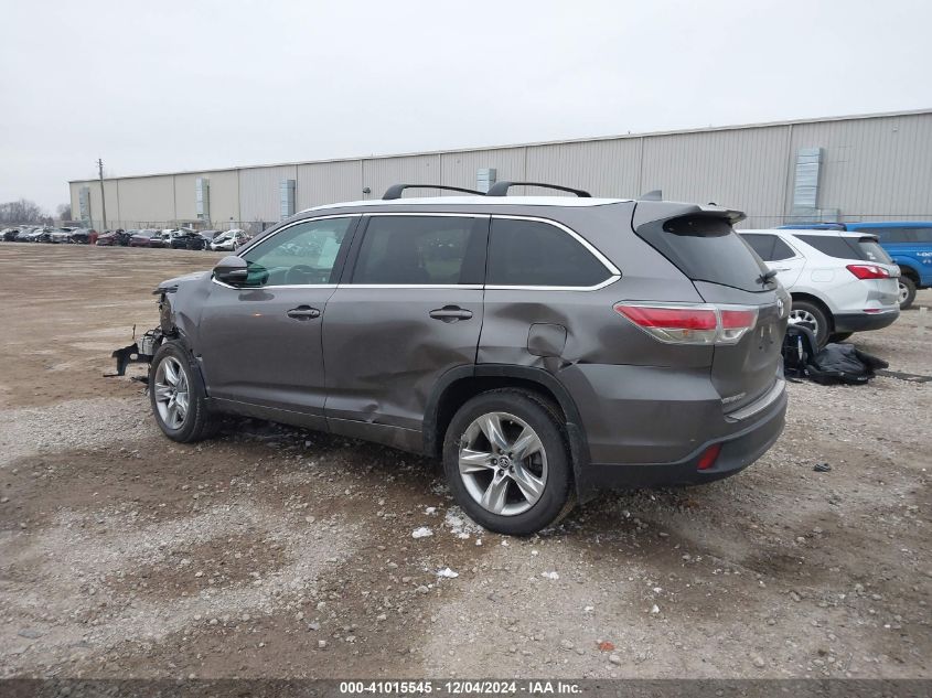 VIN 5TDDKRFH6GS336109 2016 Toyota Highlander, Limit... no.3