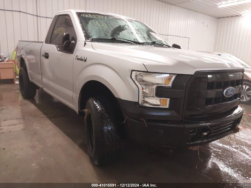 VIN 1FTMF1E82GKE41034 2016 Ford F-150, XL no.1