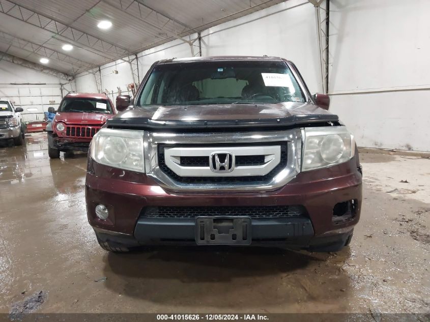 2010 Honda Pilot Ex-L VIN: 5FNYF4H60AB038098 Lot: 41015626