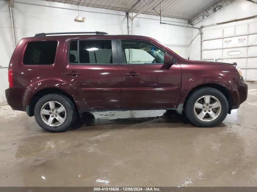 2010 Honda Pilot Ex-L VIN: 5FNYF4H60AB038098 Lot: 41015626