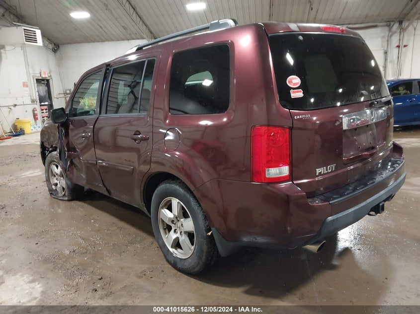 Vin: 5fnyf4h60ab038098, lot: 41505530, honda pilot ex-l 20103